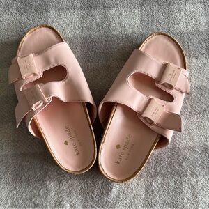 Kate Spade Becca Slide Sandals In Conch Pink Size 6.5B